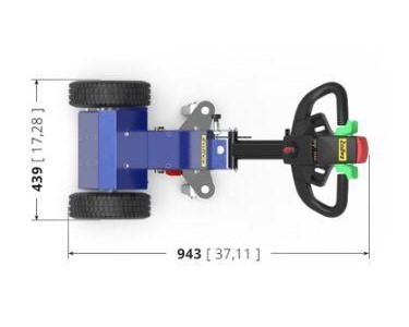 Zallys -  M16 Tow tug with hydraulic hitch