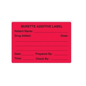 Burette & Additive Labels | LPA301