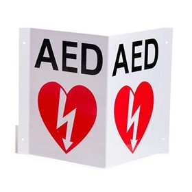 AED Signages | AED 3D Wall Sign Plastic 