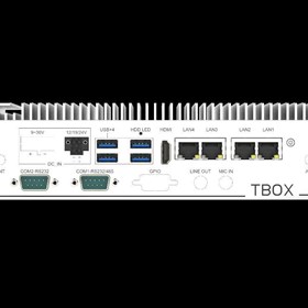 Industrial Fan-less Box PC with Intel Core Ultra 5  TBOX-12F15-4L