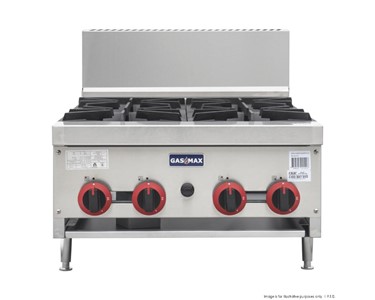 Gasmax - Gas 4 Burner Cook Top 602x824x575mm NG-96mj/h