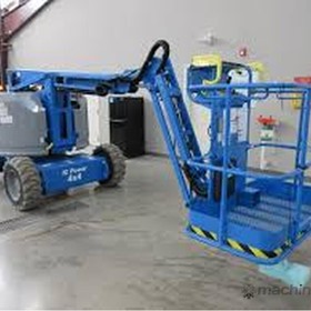 Compact Zero Tailswing 4WD Articulated Boom Lift with 22m Reach