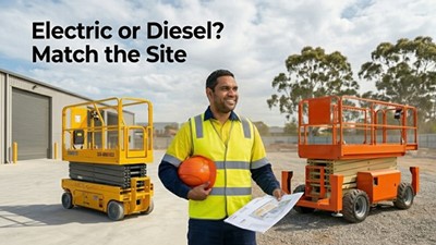 Electric vs Diesel Scissor Lift: Which Power Type Fits Your Operation? (2026 Comparison)