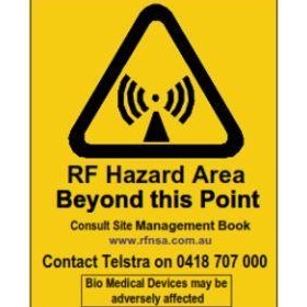 Telecommunication Safety Signs