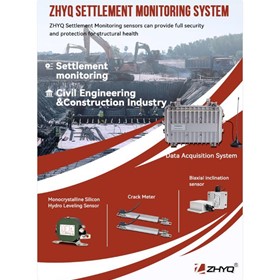 Deep foundation pit structure real-time monitoring system scheme from ZHYQ