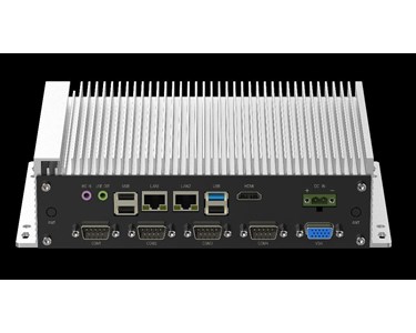 CyberVisuell - Industrial Intel Celeron J1900 fan-less Box PC TBOX-12310
