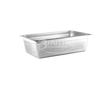 3INOX - Gastronorm Pan S/S 1/1 530x325x150mm - PERFORATED