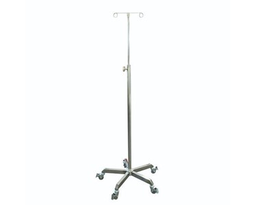 Pacific Medical - IV Stand Stainless Steel 2 Prong Pacific Medical