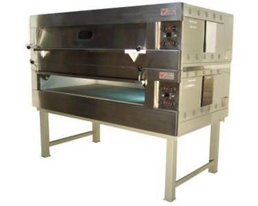 VIP - Gas Single Deck Stone Pizza Oven | PG 130 Deck | Fits 8 x 13"