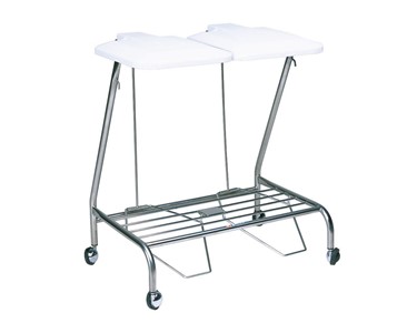 Axis Health - Double Linen Skip | Foot Operated Lid