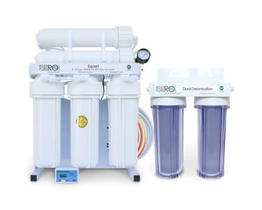 Reef Pure RO Systems - Reverse Osmosis System | 6 Stage 400GPD Expert RO/DI System