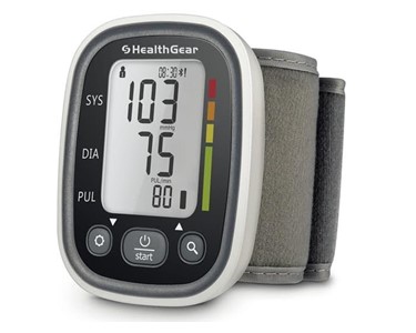 HealthGear - Wrist Style Wireless Blood Pressure Monitor | Bluetooth
