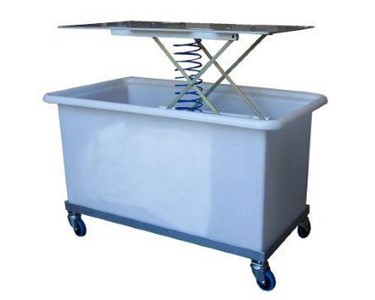 Tente - Laundry Tub Trolleys | with Backsaver & Dolly 
