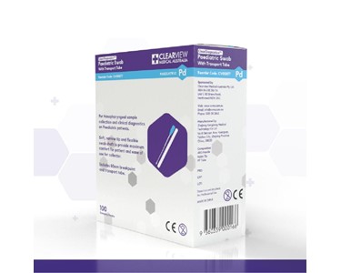 Clearview Medical Australia - Paediatric Swabs with Transfer Tubes