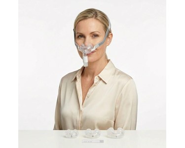 Secure Plus - Compatible AirFit P10 — nasal pillow mask , 3 Nose Pad Sizes, (S,M,L)