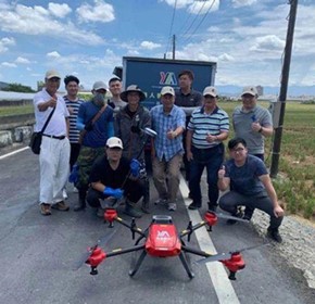 XAG Drone Aerial Seeding for Ecological Restoration — Glencore Hunter Valley