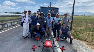 XAG Drone Aerial Seeding for Ecological Restoration — Glencore Hunter Valley