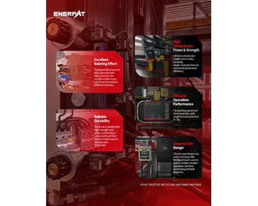 Enerpat - Two Ram Can Baling Machine