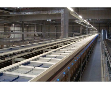 Eurosort Split Tray Sorter Belt Conveyors