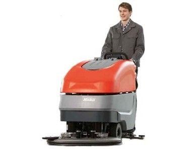 Hako Australia Pty Ltd - Industrial Walk Behind Scrubber-drier | Scrubmaster B120