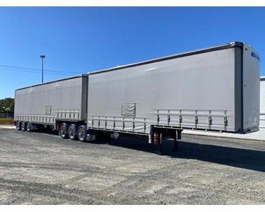 Krueger - Used Curtainsider Trailer | 36 Pallet 