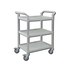 Utility Trolley | 3 Shelves Grey