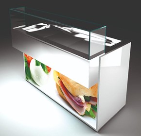 Pastry / Choc Display Cabinet - SMOOTH