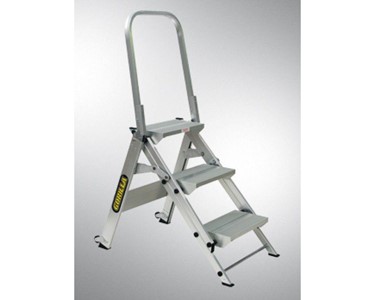 Gorilla - Aluminium Stair Step Ladders | Series - GOR-3STAIR