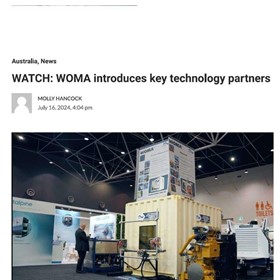 WATCH: WOMA introduces key technology partners