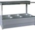 Roband - SQUARE GLASS HOT FOOD DISPLAY BARS / DOUBLE ROW - S23RD