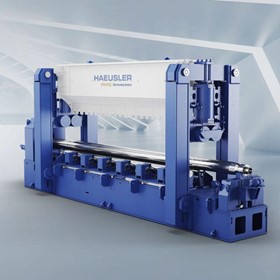 Roll Plate Bending Machine | Haeusler RMS 3-Roll