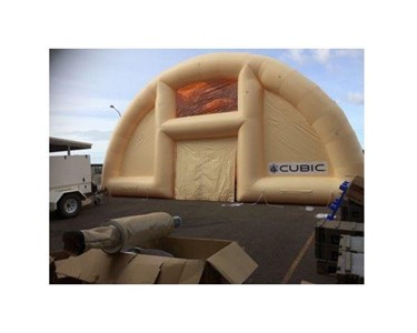 Giant Inflatables - Cubic Defense Workshop Inflatable Shelters