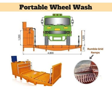 Enviro Concepts - Portable Wheel Wash Bays