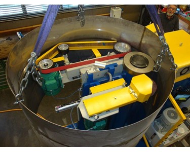 Burch Maschinenbau AG - Weld Seam Smoothing Machine | BURCH Type RG1500/RG2000