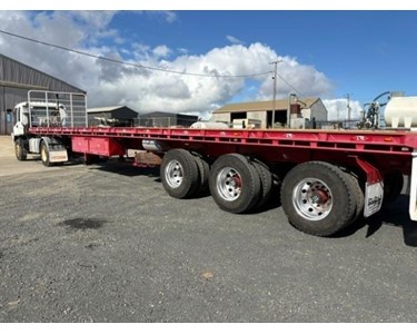 Used Flat Deck Trailer | 2021 R/T LEAD/MID Tri axle