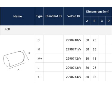 Stabilo - Roll Vacuum Cushion for Rehabilitation & Alignment Therapy
