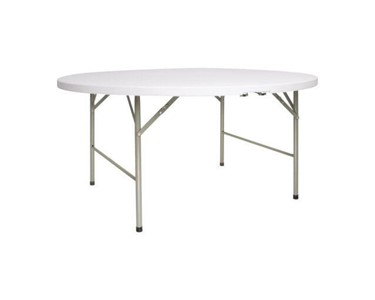 Bolero - Weatherproof White Folding Table – 5ft Round | CC506