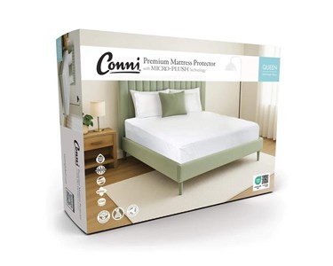 Conni - Micro-Plush Queen Waterproof Fitted Sheet