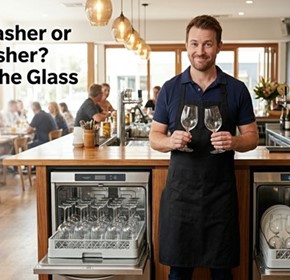 Undercounter Glasswasher vs Underbench Dishwasher: Which Machine Belongs Behind Your Bar? (2026 Comparison)