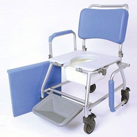 Atlantic Wave Mobile Commode Chair