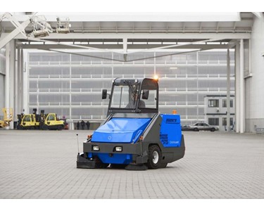 Conquest - SD180D-HEPA SUPER DUTY INDUSTRIAL SWEEPER WITH HEPA FILTER