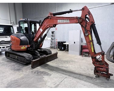 Kubota - Used Mini Excavator | 2018 Kubota U55-4