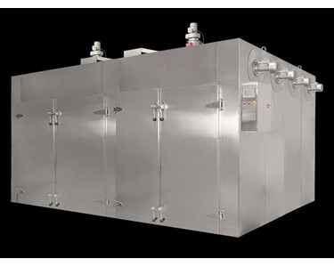 Commercial Dehydrators - Industrial Food Dehydrator | IDU-240 | Eight Trolley | 240-Tray