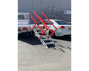 SafeSmart Access - Step Ladder | AdjustaStairs | Truck & Large Vehicles