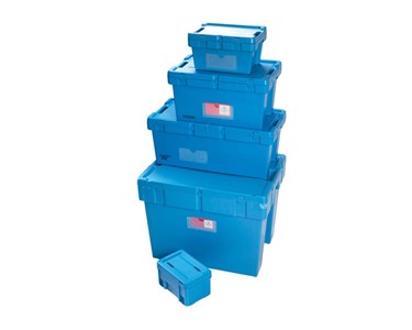 Axis Health - Transport Box- Blue, 10.2 kg, 800 x 600 x 600 mm
