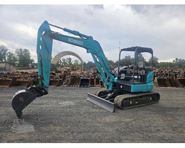 Kobelco - Used Mini Excavator | 2020 Kobelco SK55SRX-6