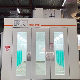 Automotive Spray Booth | Full Downdraft | Twin Exhaust