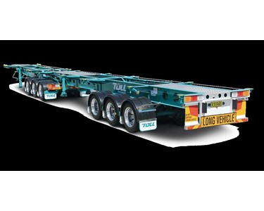 Vawdrey - Vawdrey Skeletal Trailer for Shipping Containers