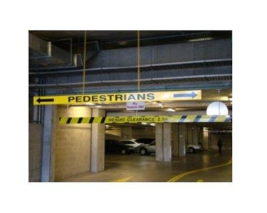 Polite Enterprises - Safety Sign Bars - Height Clearance