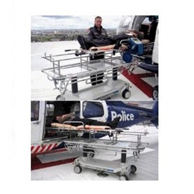 Air Ambulance Hydraulic Stretcher | Hausted® Helipad 460